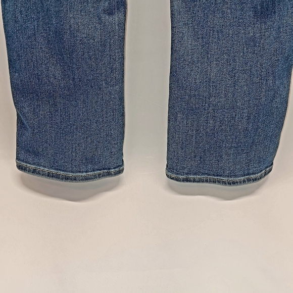 7 For All Mankind Ladies 24 Kimmie Straight Leg Designer Blue Denim Jeans, USA - Picture 9 of 12